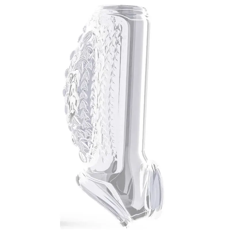 Men Penis Extender Sleeve Reusable Comdom Delay Ejaculation Penis Sleeve Dick Male Dildo Sex Toys for Men Adult 18+ Erotic Goods
