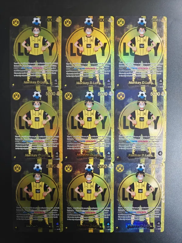 DIY OPCG ONE PIECE CARD Monkey.D.Luffy Ace (010) (Dodgers x ONE PIECE) EB02-010 One Piece Promotion Anime English Cards Foil — image 10