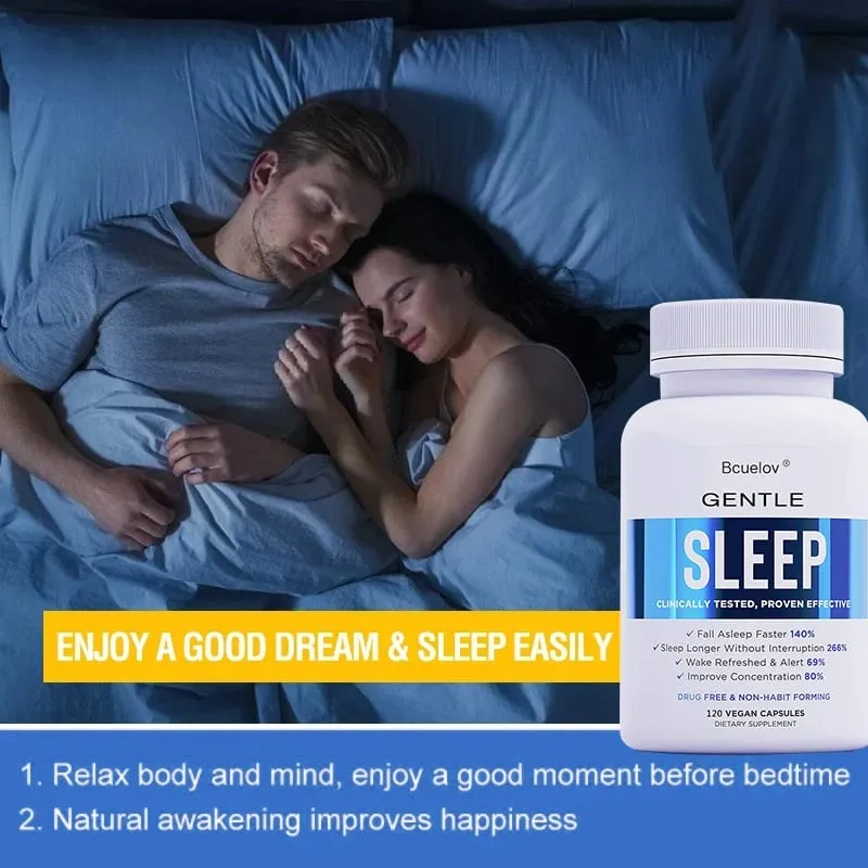 Adult Sleep Supplement Melatonin 5mg with Magnesium Glycinate Valerest & Ashwagandha Helps Relax and Promote Natural Sleep — image 5