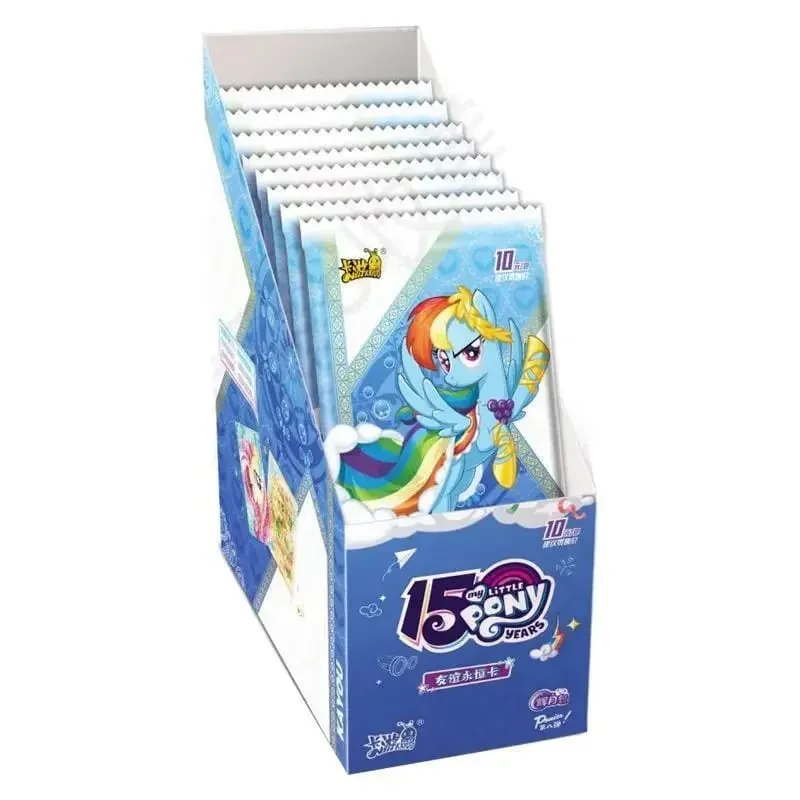 Autentisk ny My Little Pony Friendship Forever-korthållare - Nummer 10 - Anime Merchandise Barndagspresenter