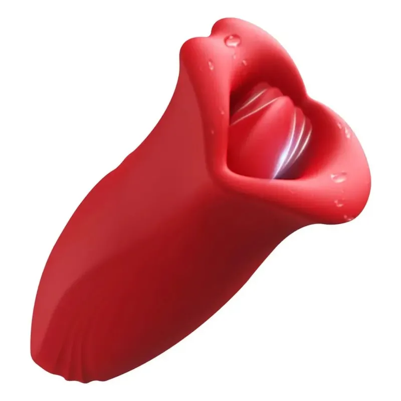 Women G-Spot Tongue Licking Vibrator Clitoris Vagina Stimulator Massager Nipple Oral Massager Female Massager Sex Toys