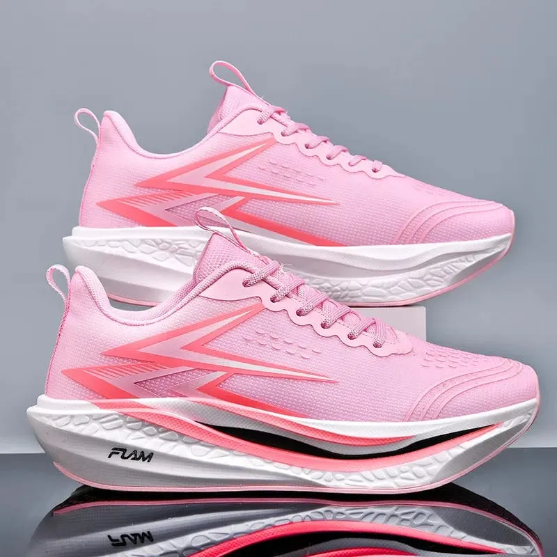 Men Running Shoes Speciality Marathon Sports Breathable Lightweight Carbon Board Women's Trend Athletic Sneakers Women Christmas — image 13