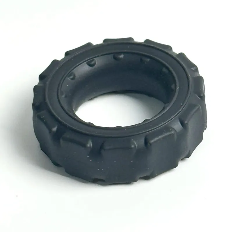 Tyre Silicone Cock Penis Rings Scrotum Restraint Male Delay Ejaculation Lasting Erection Adult Games Sex Toys For Men Reusable — image 6