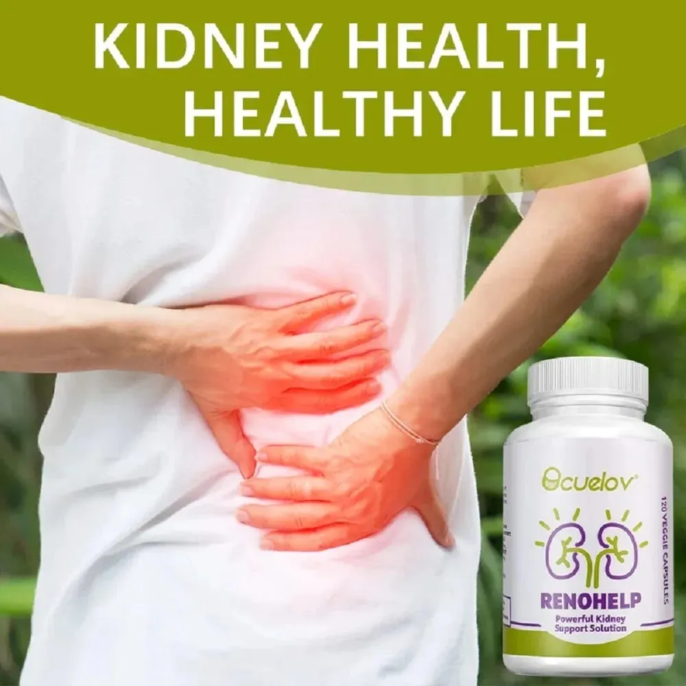 Poderoso suplemento natural de suporte renal para função renal saudável, suporte para saúde do trato urinário, vegano e sem glúten — image 5