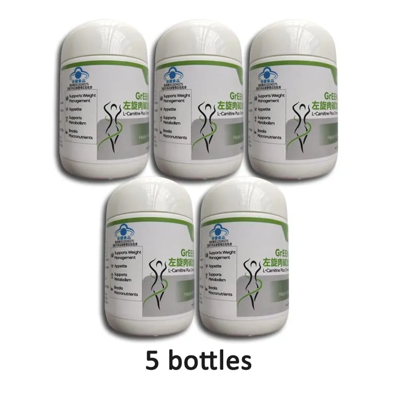 Extra Strength L-carnitine & chromium Weight Loss Capsules Natural Appetite Suppressant Fat Blocker lose weight fast and safe