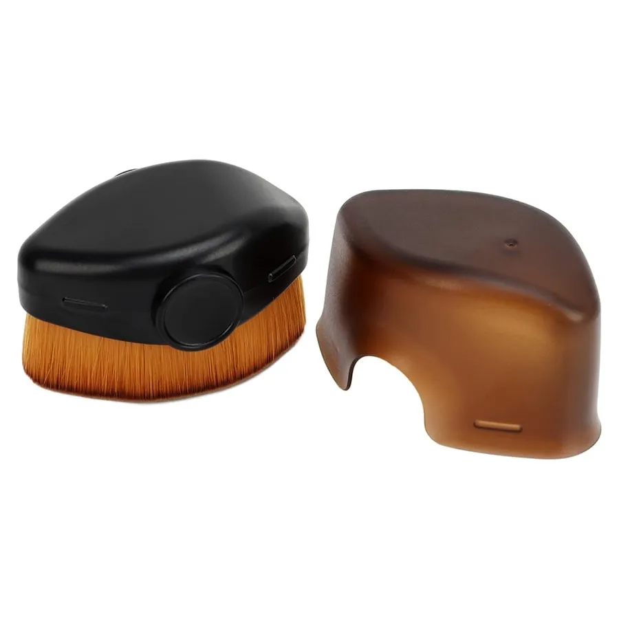 Multi-Purpose Face Brush with Case Foundation Blush Powder Brush for Liquid Cream Travel-Friendly Makeup Tool