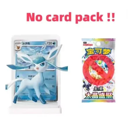 In Stock Original Pokemon Dream Painting Collection 151 Figure Set Vol.3 Booster Pack PTCG Eevee Figurine Sylveon Icons Box Gift