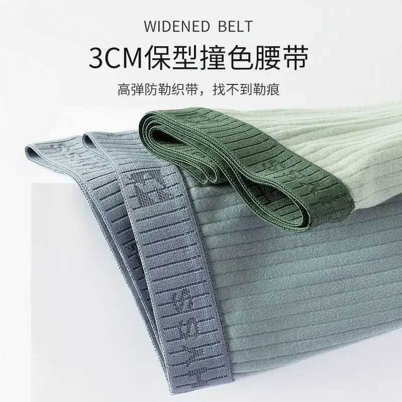 7Pcs/Lot Men's Cotton Underwear Boxer Shorts Pure Cotton Breathable Mid-waist High Elasticity Men's Sexy Soft Men's Shorts L-4XL — image 8