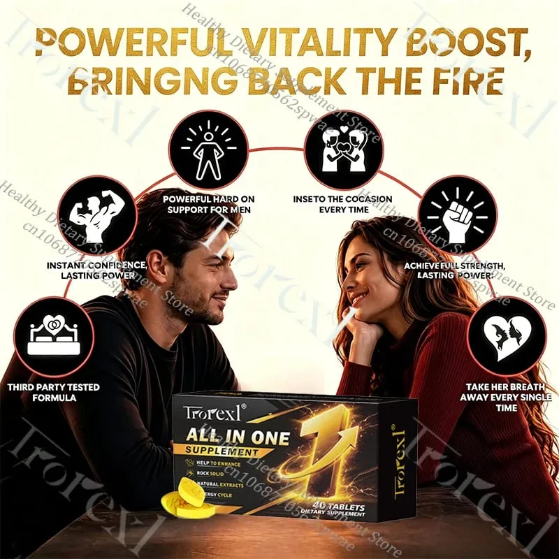 All IN ONE Male Enhancing - Stamina support & Optimize Performance Timing Mastery Natural Formula Supplement