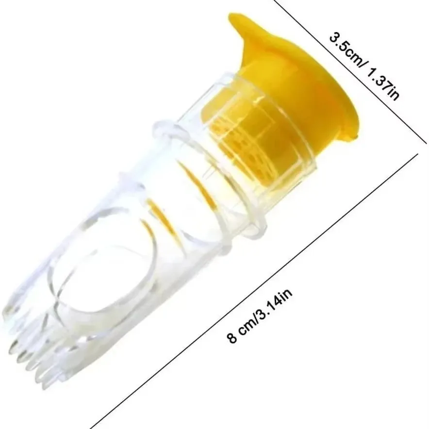 1/2pcs Lemon Mini Squeezer Portable Lemon Juicer With Lid Squeeze Lime for Cocktails Easy Juice Extractor Freshness Preserving — image 9