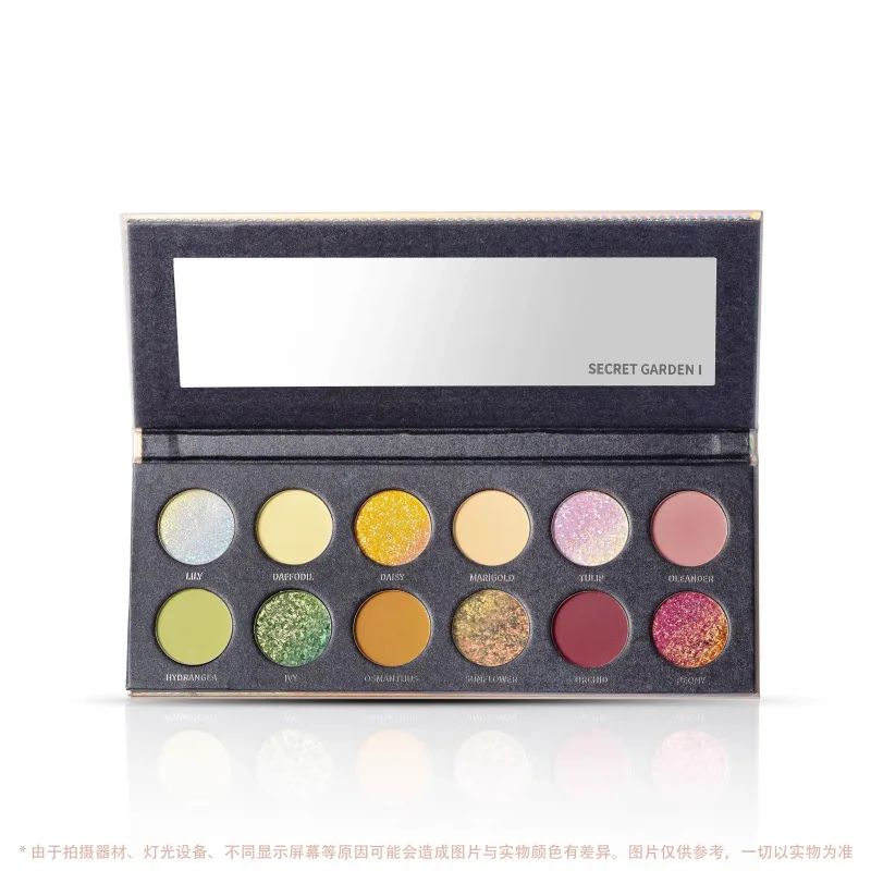 Eye Shadow Disk Chameleon Gothic Eyeshadow Matte Shimmer Soft Smoky Clown High Colors Lasting Eye Makeup
