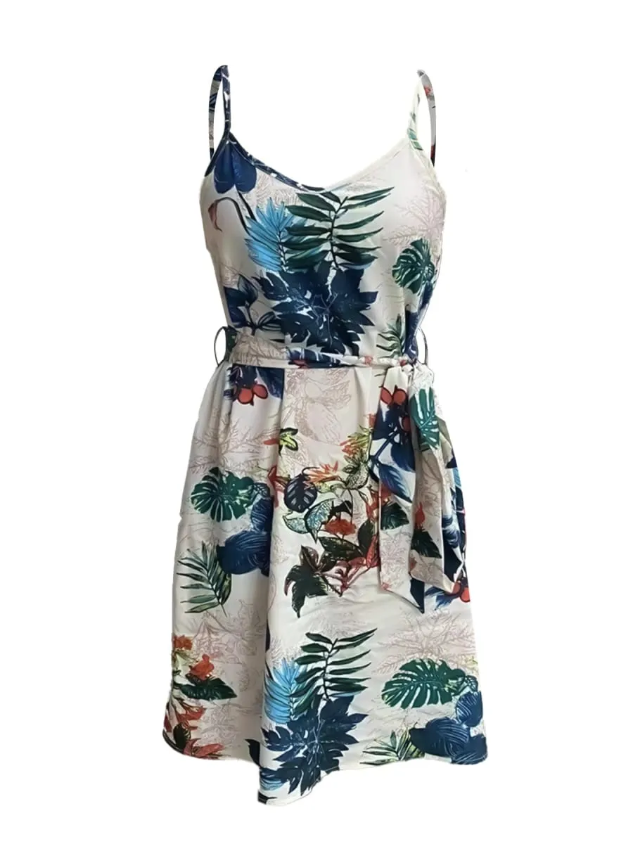 Um vestido feminino estilo boêmio, adequado para férias e atividades ao ar livre, confortável e moderno.