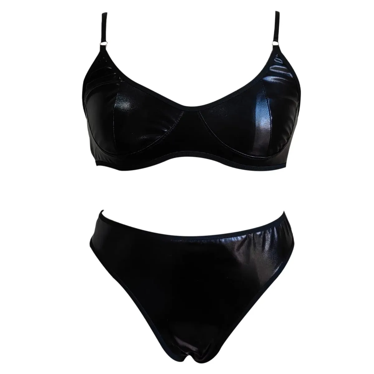 Women Plus Size Underwire Lingerie Set Two Piece Underwear Lingerie Underwear Sleepwear Steel Perspective Lace Lingerine Set
