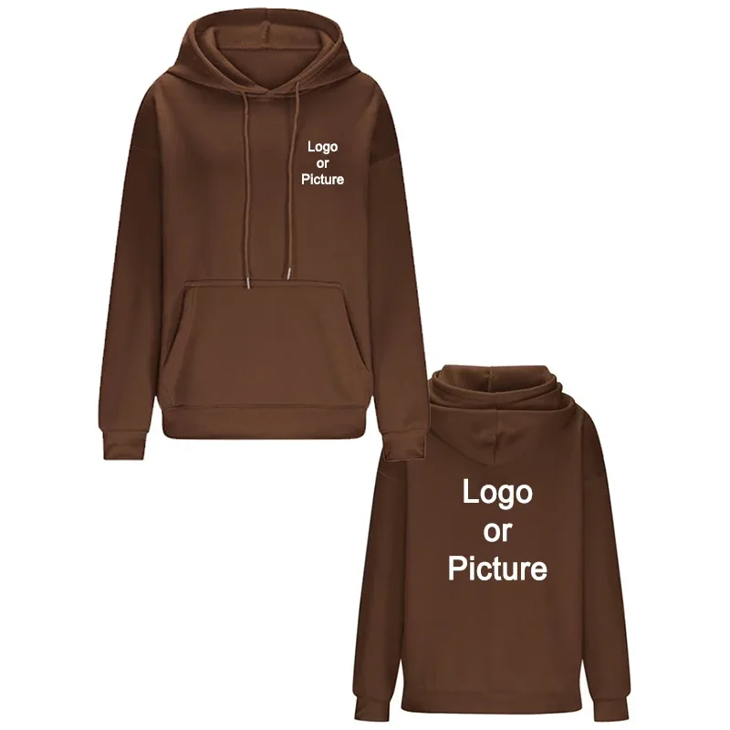 Sweat à capuche surdimensionné pour femmes, Design personnalisé, imprimé, ample, manches longues, épaules tombantes, pulls, pulls Sudadera