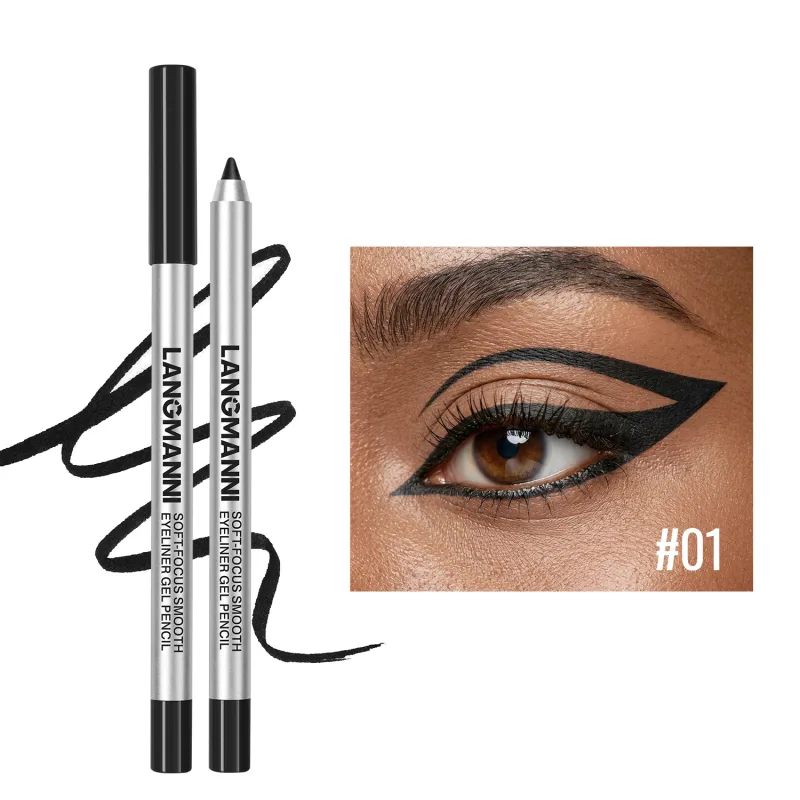 Pearlescent Green Eyeliner Pencil 12 Color Smooth Eye Pigment Glitter Eye Liner Eyeshadow Pen Long-Lasting Waterproof Eye Makeup — image 9