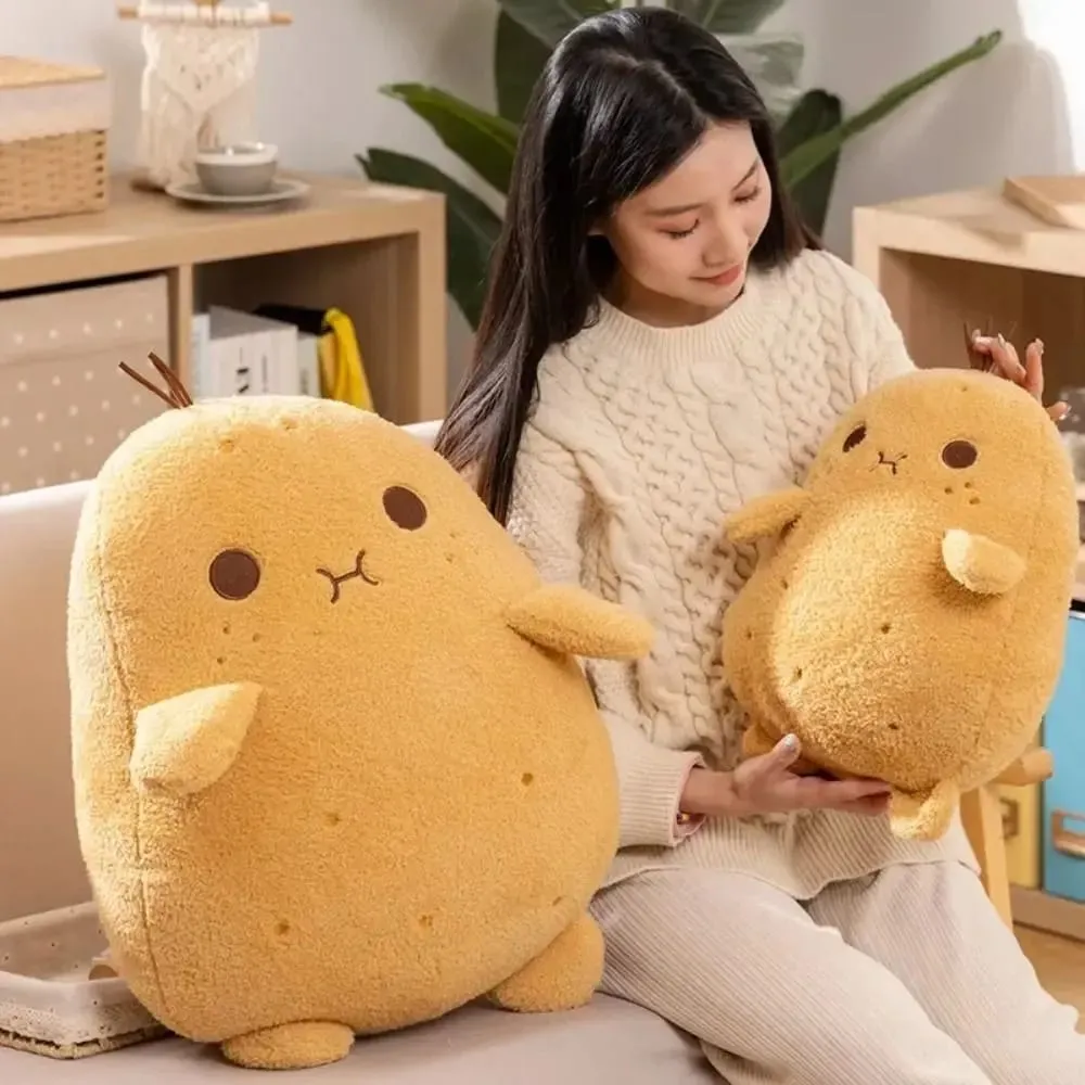 Plant Vegetable PP Cotton Small Potato Stuffed Soft Funny Food Ins Cartoon Plant Spud Throw Pillow Girl Boy