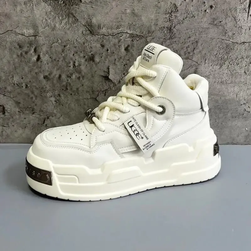 Platform na Non-slip Man Walking Sneakers Magaan na Panlalaking Running Shoes Breathable Platform na Sport Shoes Fashion Men Casual Shoes