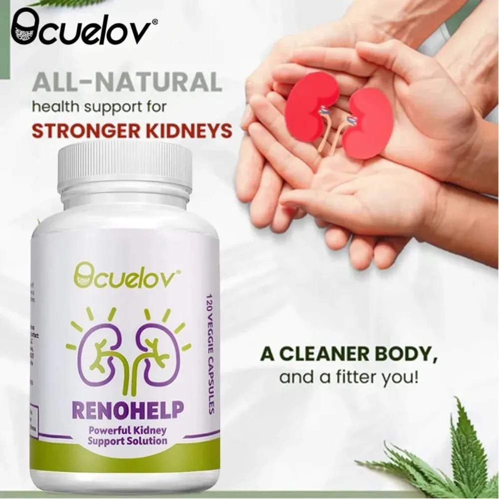 Poderoso suplemento natural de suporte renal para função renal saudável, suporte para saúde do trato urinário, vegano e sem glúten — image 6