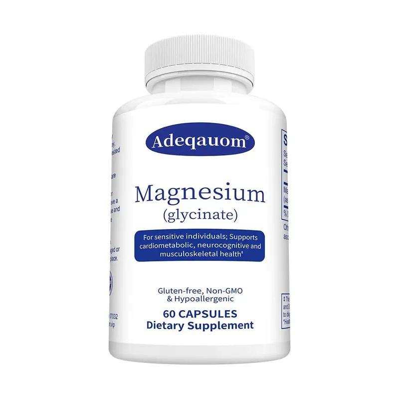 High Absorption Magnesium Glycinate Capsules – Dietary Supplement for Calm Support & Sleep for Adults — image 8