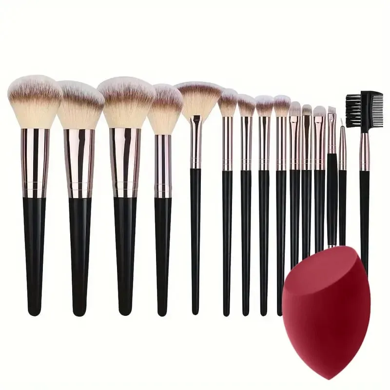 Professional 3-20PCS Makeup Brushes Set Soft Fluffy Foundation Eyeshadow Concealer Blending Kabuki Women Beauty Tool