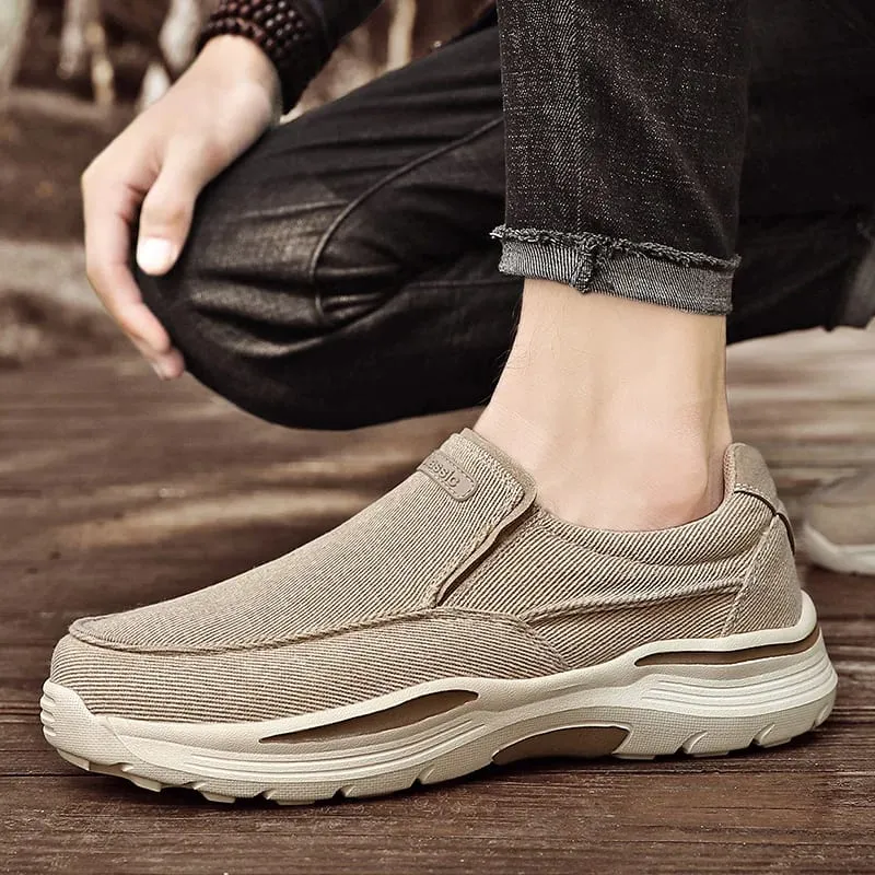 Men's Lightweight Canvas Loafers for Outdoor Hiking Camping Casual Sports Running Jogging Shoes Size 39-48 — image 3