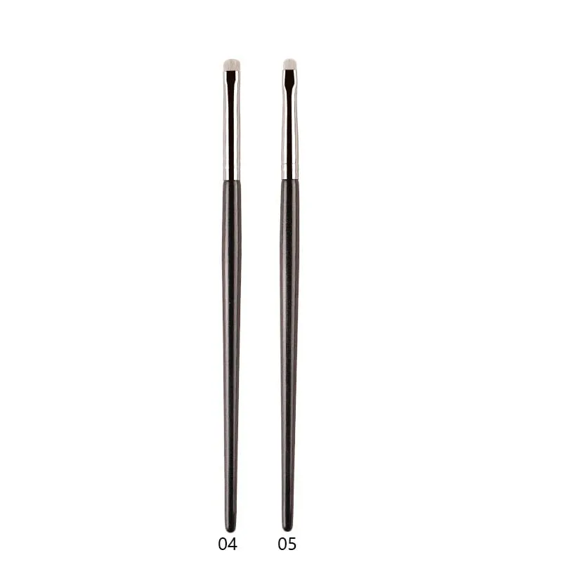 1pc White Pony Hair Eyeshadow Makeup brushes Small Smudge Precision Crease Detail Bevel Eye Shadow Make up brush Liner Lip — image 24