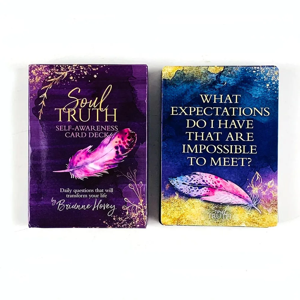 NEW Soul Truth Self-Awareness Oracle Cards Deck Daily Questions That Will Transform Your Life Tarot Oracle Cards Best Gifts — image 1