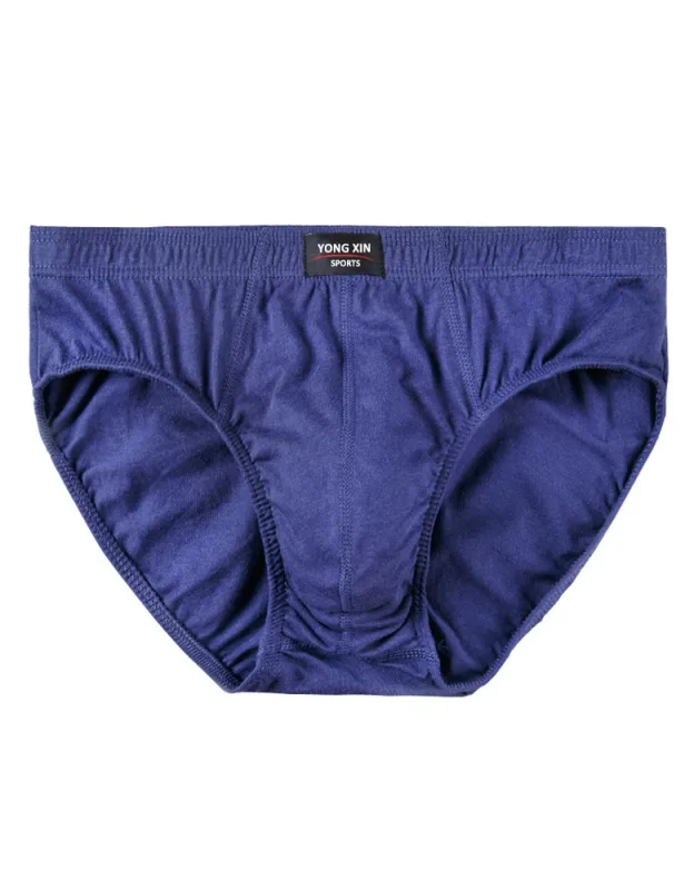 100% Cotton Briefs Mens Comfortable Underpants Man Underwear L/XL/2XL/3XL/4XL5pcs/Set Free Drop Shipping