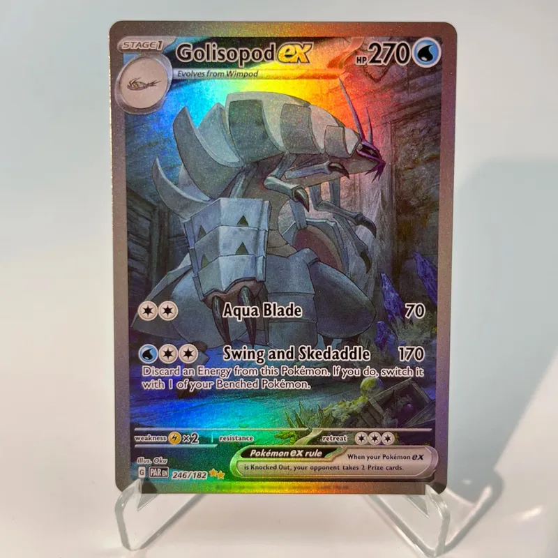 Paradox Rift PKM Cards PTCG3-C Tapu Koko Minun Rainbow Gengar ex Holographic Ex GX Rare Collection Battle Toys Gifts for Hobbies — image 18