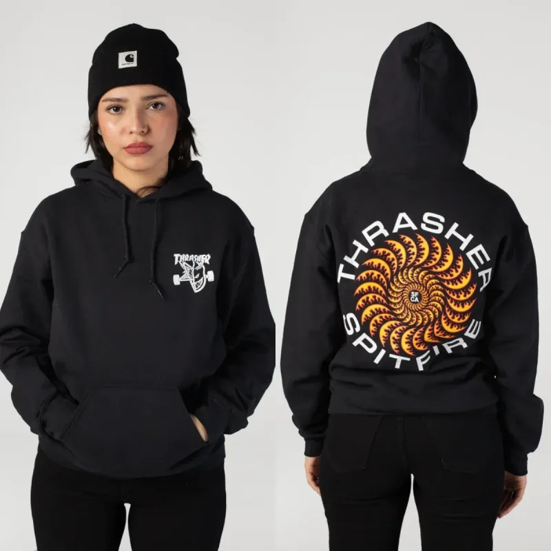 2026 Hot Thra Hoodies Sher Skateboard Collection Sweatshirt Graphic Printing High-end Luxury Unisex Style Both of Men and Women — image 13