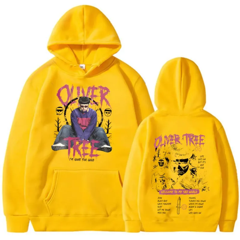 Oliver Tree Hoodies Life Goes on 1993-2026 Fans Gift Pullovers Men Clothing Fashion Hip Hop Oversized Casual Hooded Sweatshirts — image 12