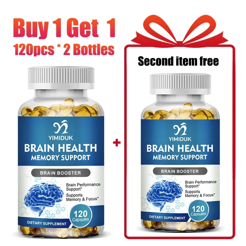 Pure Brain Health Supplement with Phosphatidylserine for Concentration Memory Clarity & Focus Boosts Learning & Sharp Mind — image 8