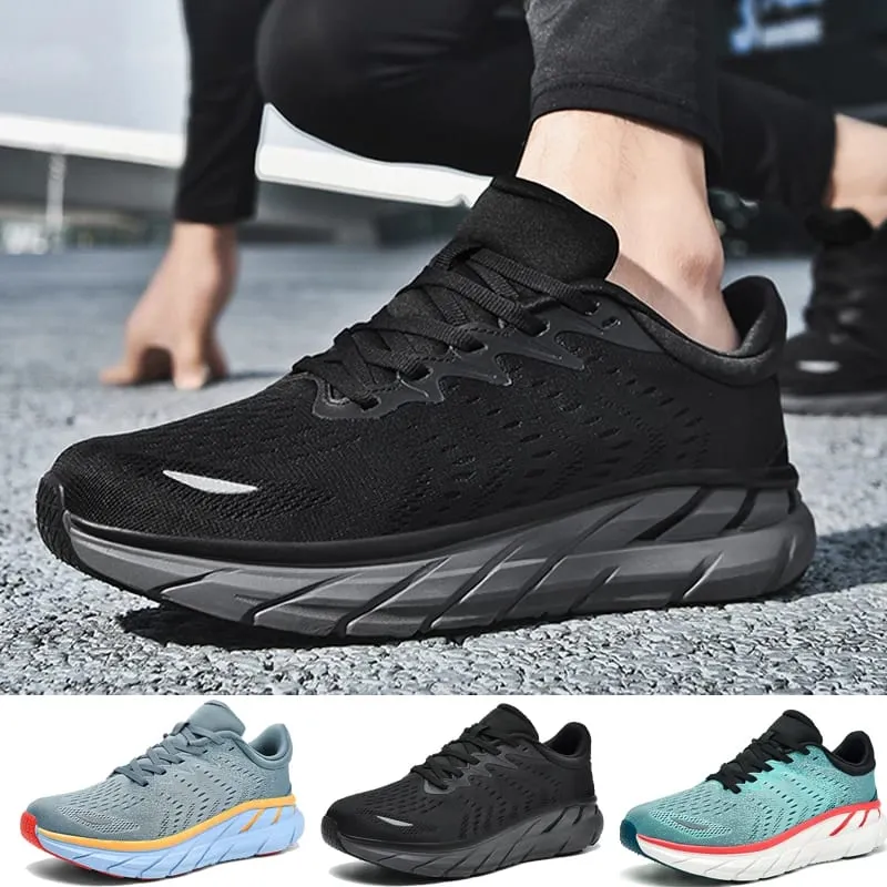 Leisure Running Shoe Breathable Summer Running Shoes Men's Lightweight Fitness Shoes Outdoor Men's Cushioned Sports Shoes — image 1