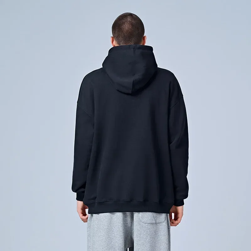 Mens Y2K Spider Print Hooded Streetwear Retro Clothing Loose Hip Hop Quirky Punk Sweatshirt Fashion Couple Sports Sweater — image 7