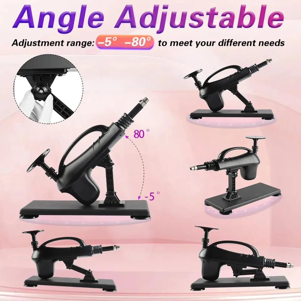 Automatic Sexual Machine 3XLR Dildo Attachments Female Masturbation Vibrator Massage Gun Sex Toys for Men Couples Adult Products