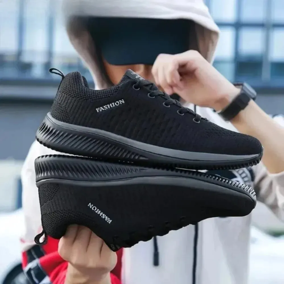 2026 Men Running Walking Knit Shoe Casual Sneakers Breathable Sports Running Athletic Gym Lightweight Outdoor Women Shoes Size — image 5