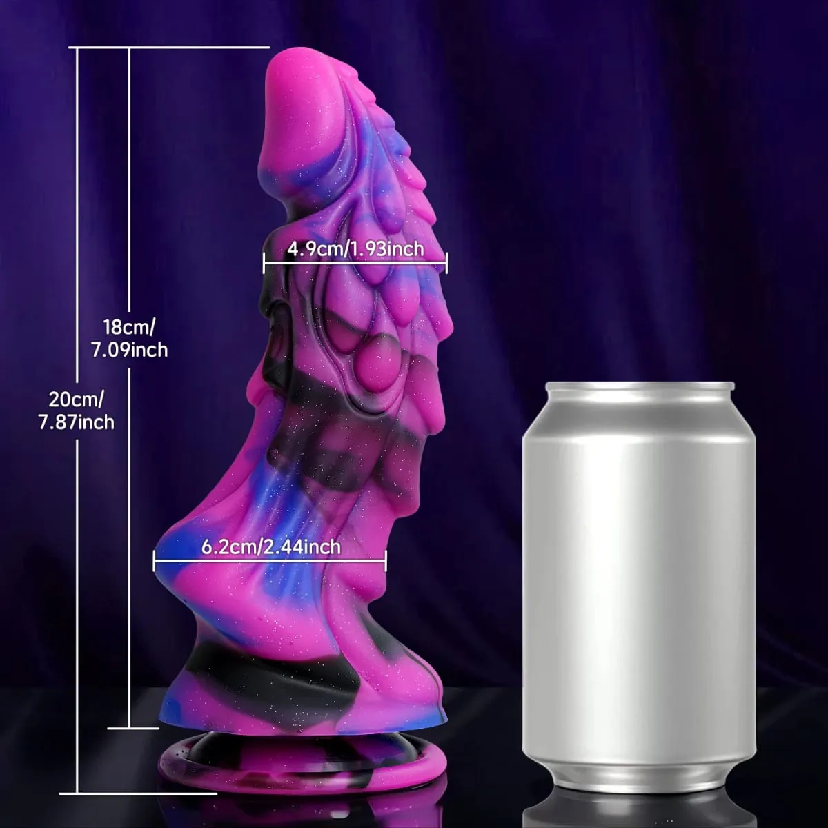 Dragon Dildo for Women Big Anal Dildo with Suction Cup Soft Monster Dildo Silicone Anal Plug Prostate Massager Sex Toys for Men — image 4