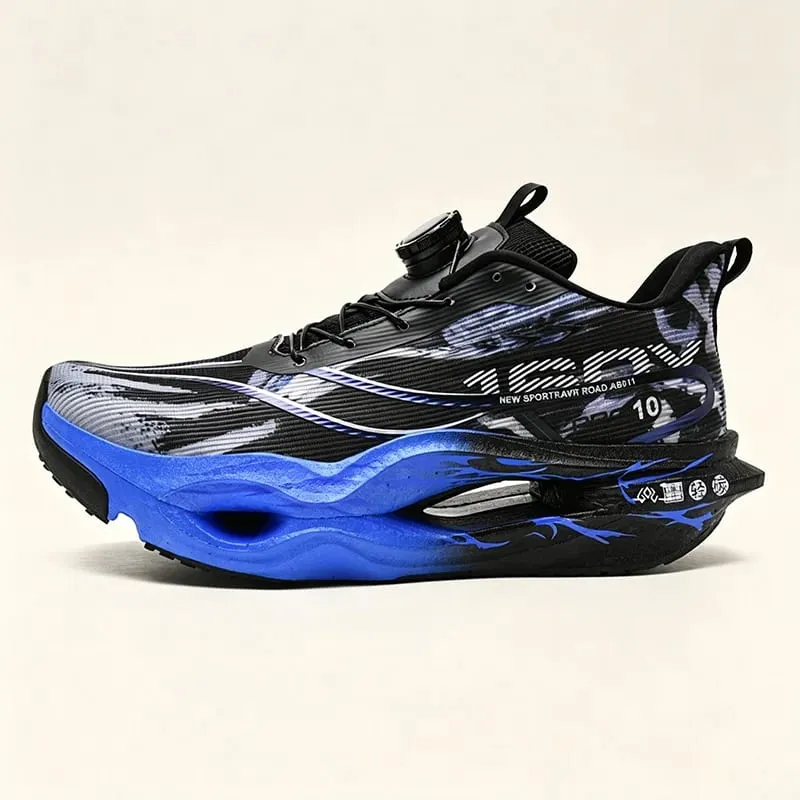 Men Propulsive Carbon Plate Racing Shoes Breathable Wide Fit Energy Return Marathon Sneakers Cushion for Women Running Trainers