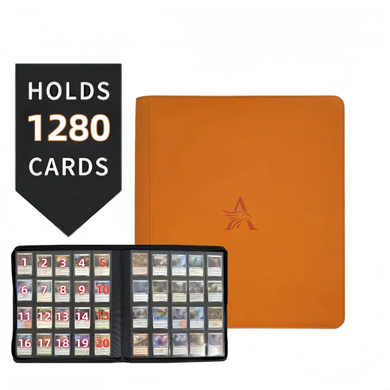 20 Pocket - Premium Trading Card Binder Holds 1280 Cards Ultimate Protection for TCG & Sports Cards. Collector's Dream 6 Colors — image 10