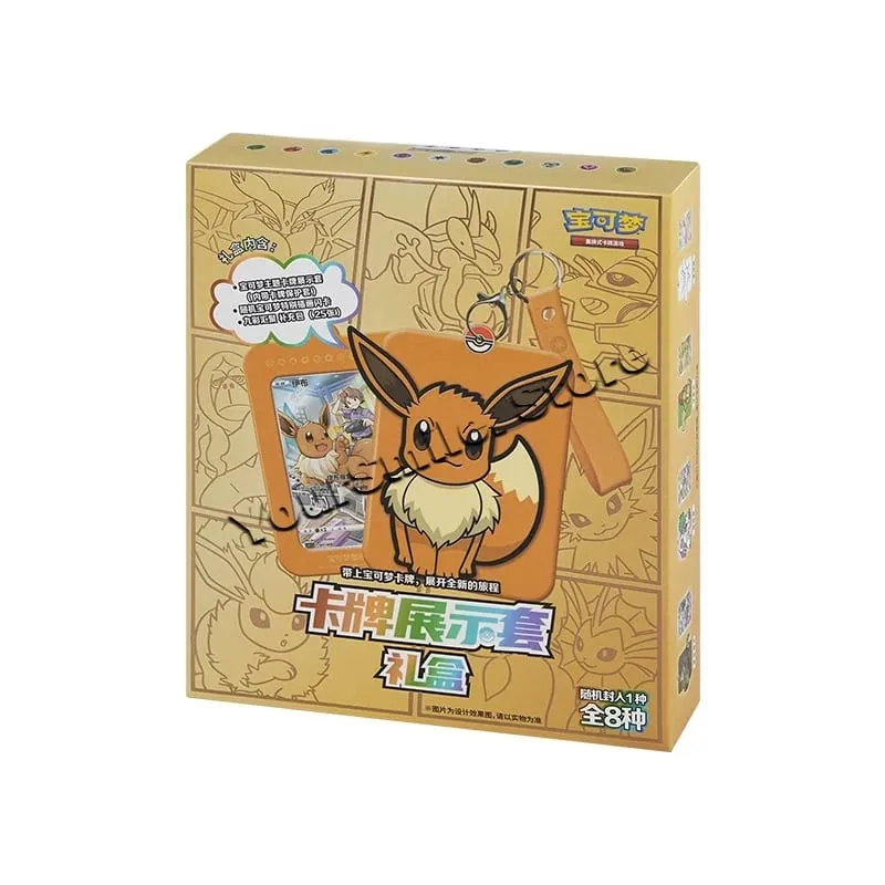Kad Dagangan Pokemon Asal Kotak PTCG Tulen Versi Cina Kad Paparan Dek Hadiah Hari Lahir Kanak-kanak