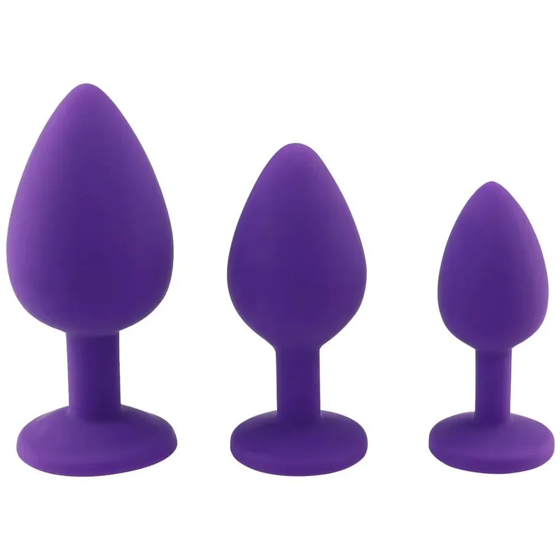 S/M/L Soft silikonový anální kolík Mini Erotický anální kolík Sexuální hračka pro začátečníky Muži Ženy Gay páry Stimulátor prostaty Anální sexuální hračka