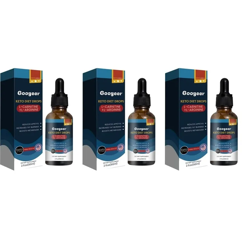Liquid L-Carnitine Supplement Drops with L-Arginine Green Tea Liquid Supplement for Women
