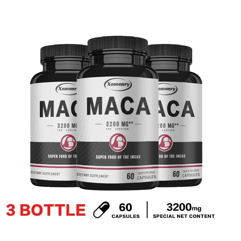 Organic Maca Supplement for Men Increase Stamina Immunity Supplement Big 18