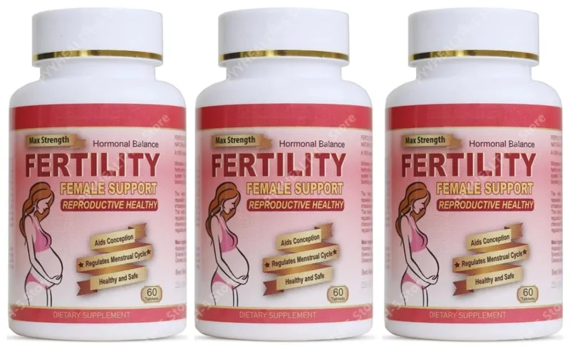 Fertility Tablets for Women Female Prenatal Vitamin Supplements Support Ovulation & Conception 60 Count Daily Routine — image 8