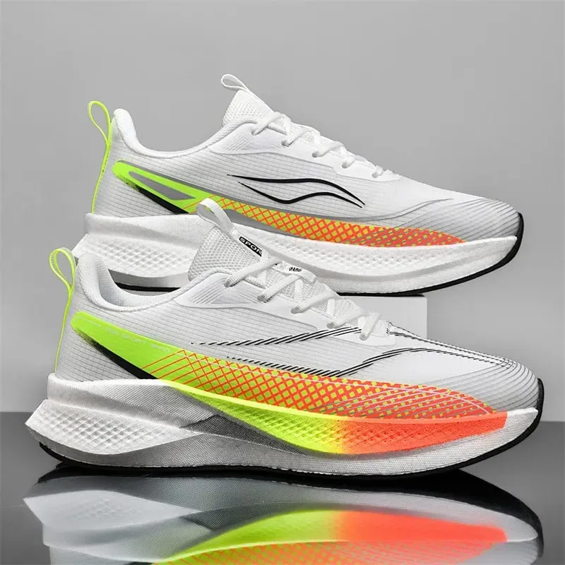 Men Casual Sports Running Shoes Carbon Board Marathon Training Breathable Women's Jogging Athletic Nonskid Walking Sneakers — image 10