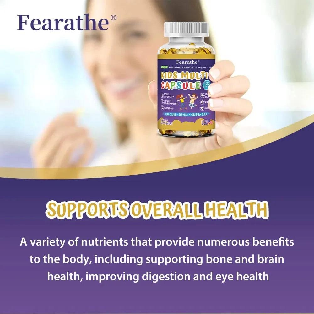 Kids Complete Nutrition Gummies with Vitamin D3 Zinc and Iodine for Immune Support and Growth Support 60 Gummies — image 5