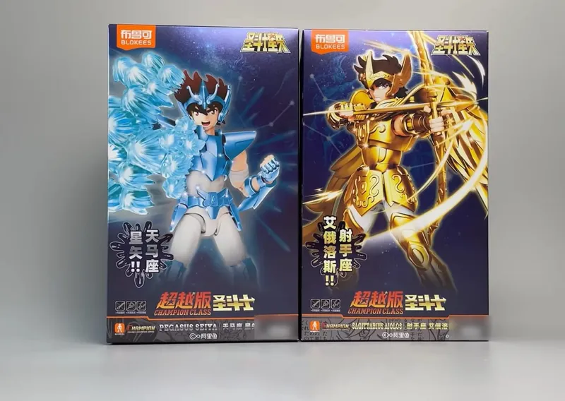 In Stock BLOKEES Saint Seiya CLASSIC CLASS Gold Saint Virgo Shaka Pisces Aphrodite Andromeda Cygnus EX Gold Assembled Model Toys — image 8