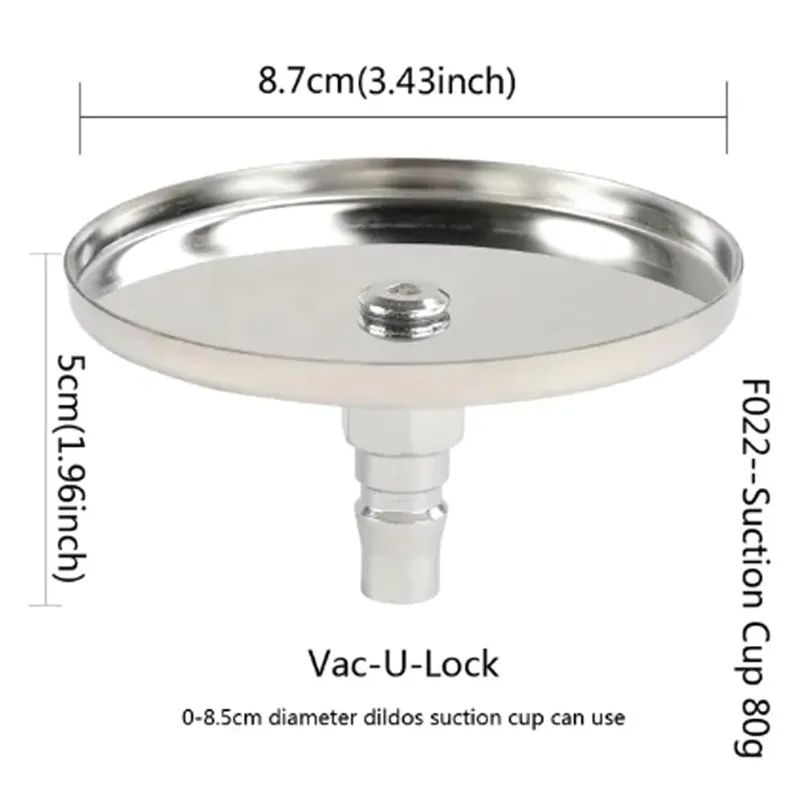 38 Noiseless Premium Sex Machine Attachments VAC-U-Lock Dildo Attraction Cup Female Sex Machine Sex Products