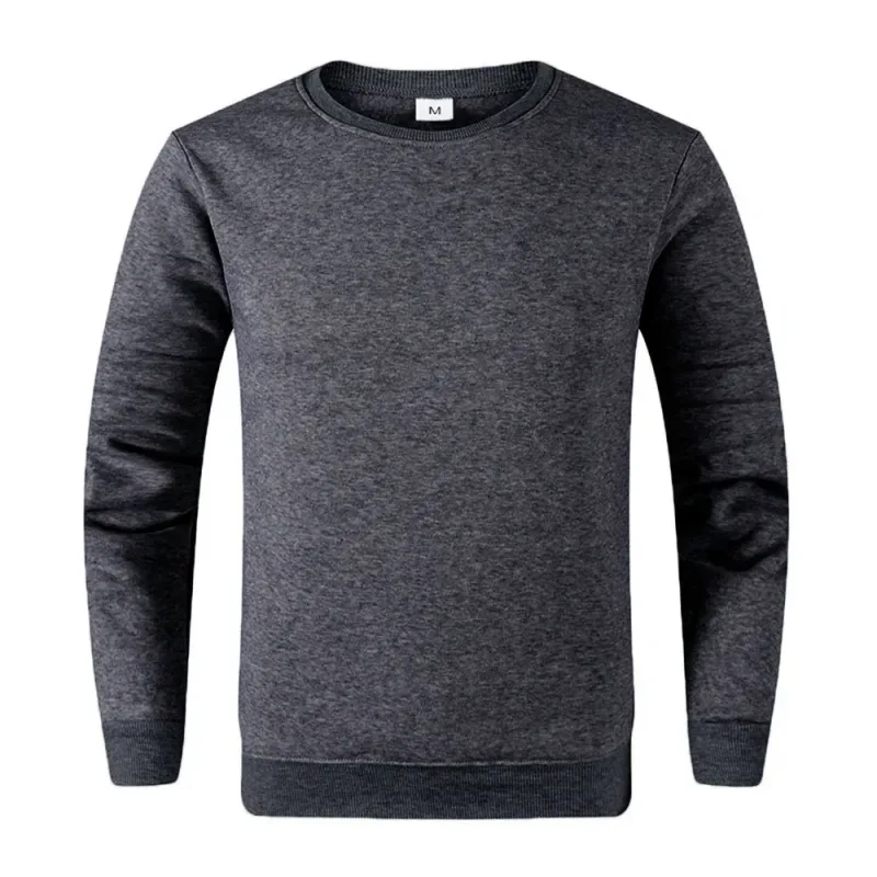 ผู้ชาย Basic Pullovers เสื้อลำลองสำหรับผู้ชายผู้หญิงสีทึบฤดูใบไม้ผลิฤดูใบไม้ร่วง Hoodie กีฬาเสื้อแขนยาว Techwear