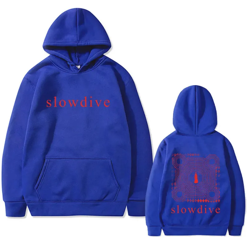 Rock Band Slowdive Everything Is Alive Print Hoodie Tour 90s Classic Vintage Men Women Oversized Streetwear Male Casual Hoodies — image 10